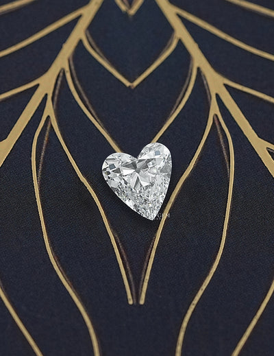 IGI Certified Old Mine Heart Cut Lab Diamond
