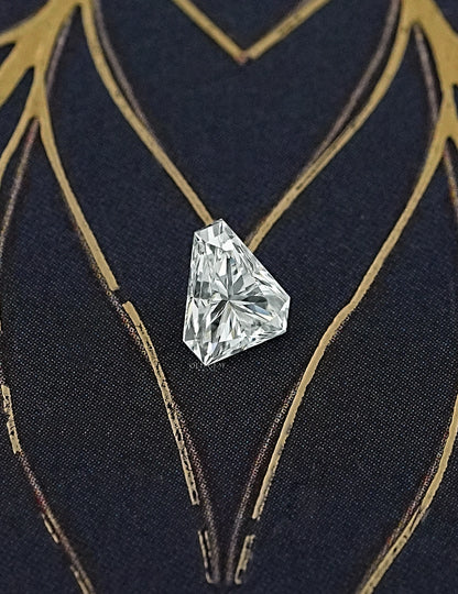 Shield Cut Lab Grown Loose Diamond