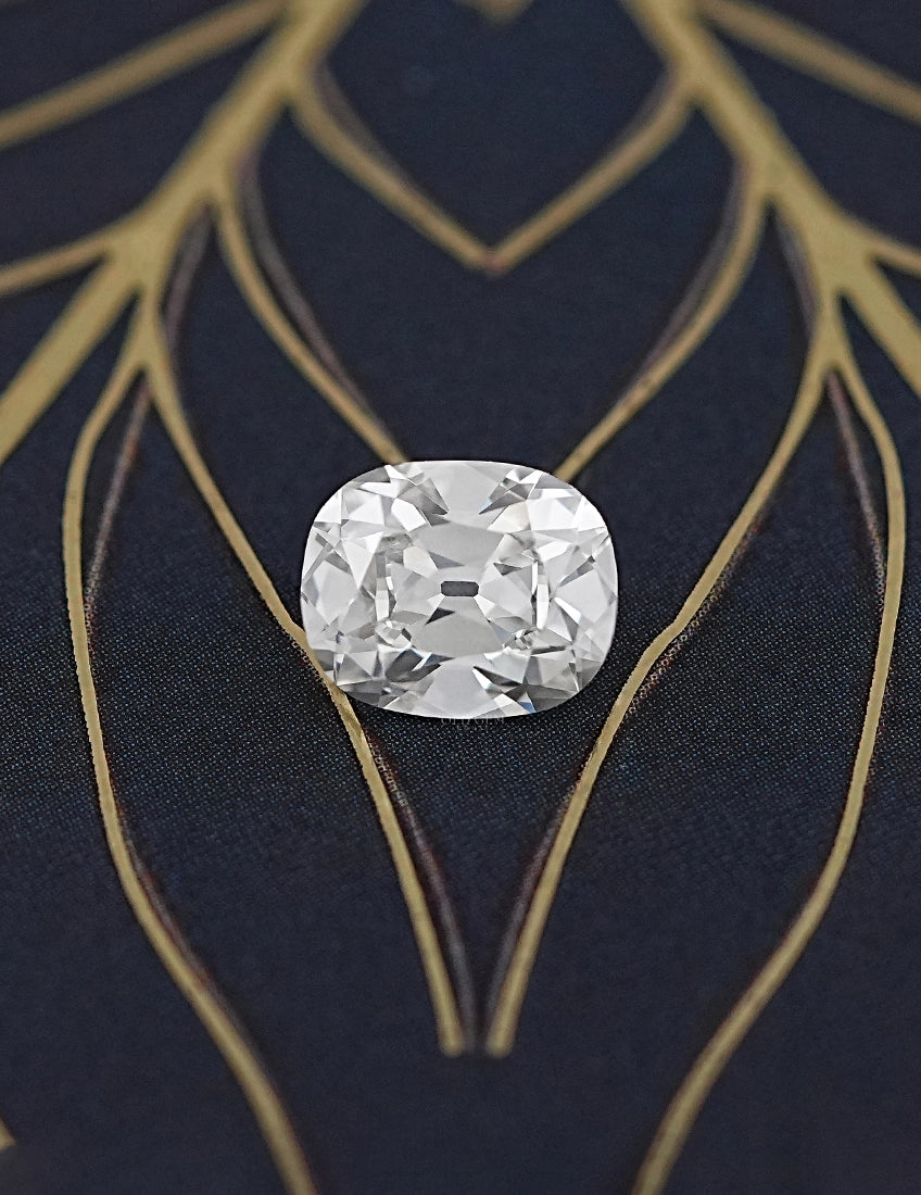 Old Mine Cushion Lab Loose Diamond - 2.30 CT Lab Grown Diamond
