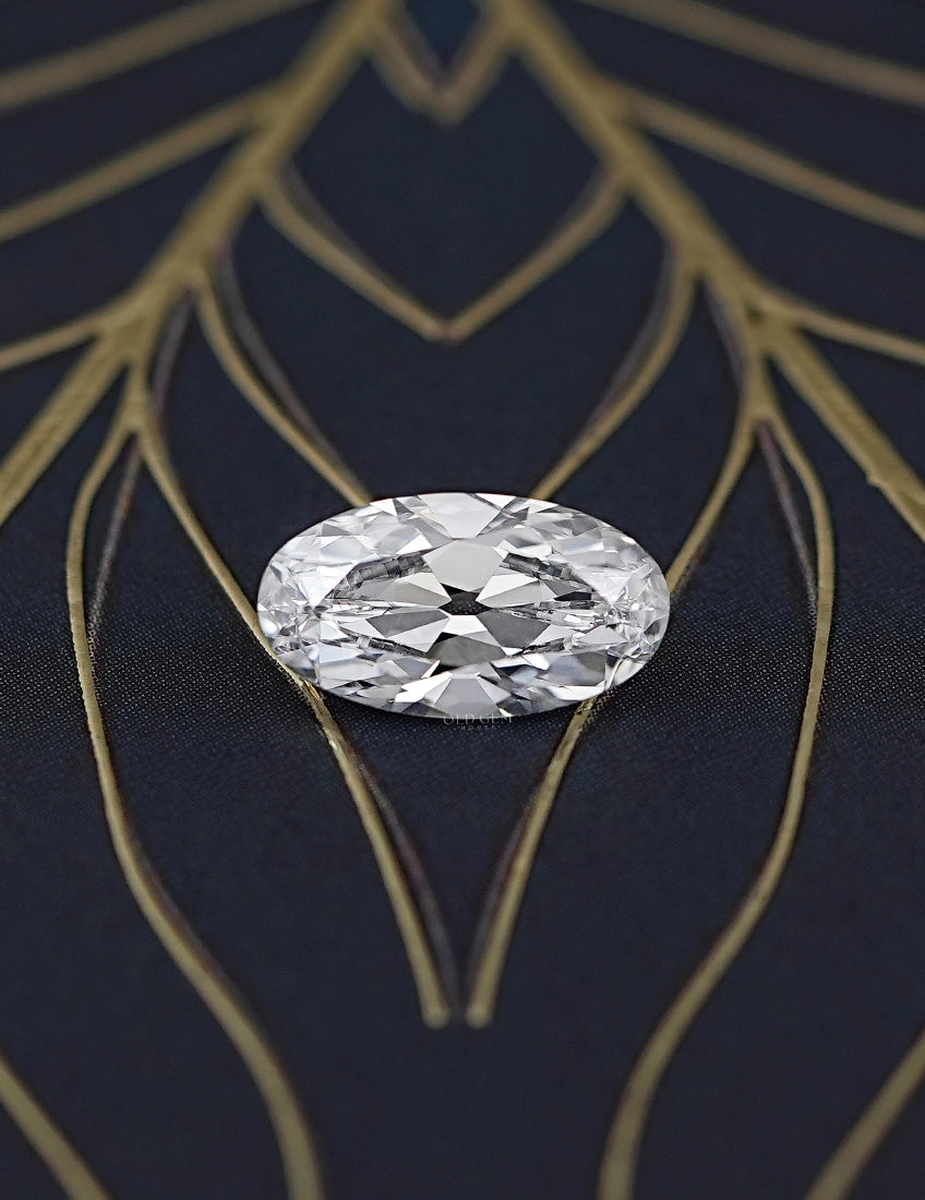 Old Mine Moval Cut Lab Diamond Loose Lab Grown Diamond
