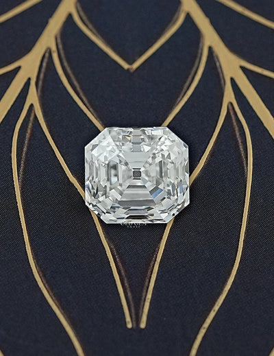 Loose Old Mine Asscher Lab Grown Diamond