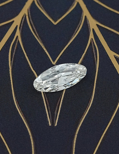 Old Mine Moval Cut Lab Grown Diamond Lab Grown Diamond