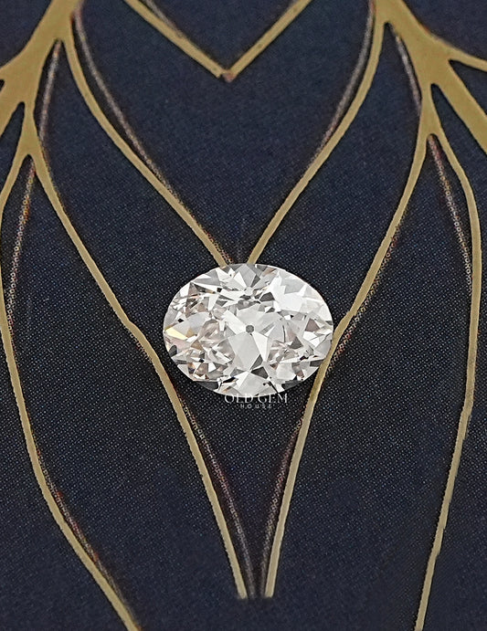Loose Old Mine Oval Lab Diamond-GH/VS