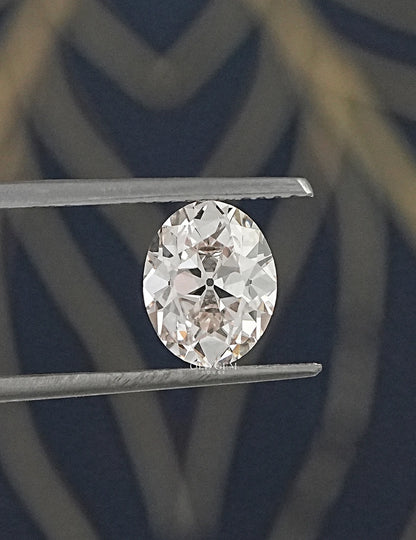 Loose Old Mine Oval Lab Diamond-GH/VS