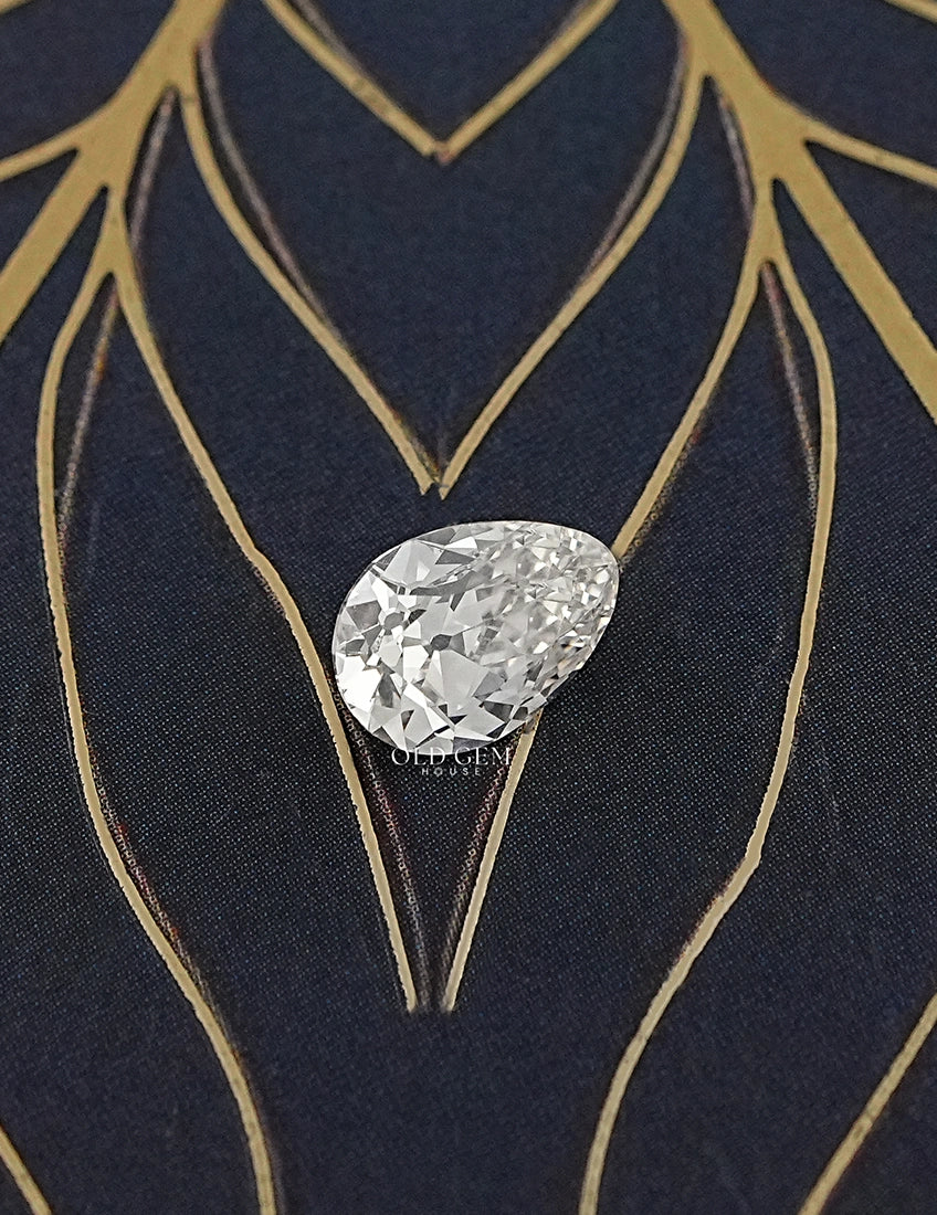 Old Mine Pear Loose Lab Grown Diamond Lab Grown Diamond