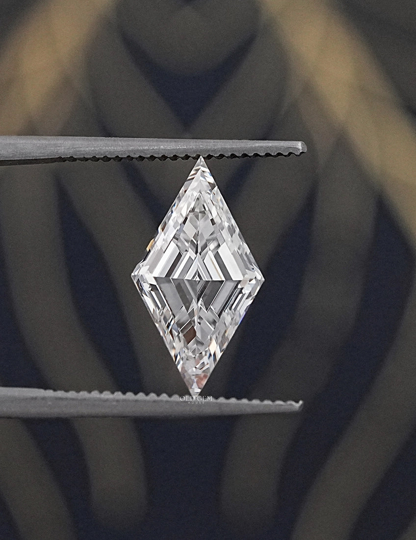 IGI Certified Lozenge Cut Lab Loose Diamond Lab Grown Diamond
