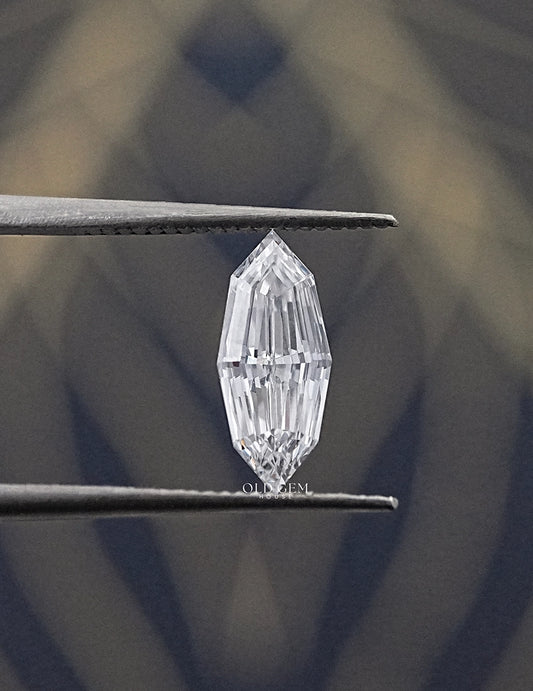 Step Cut Marquise Lab Grown Loose Diamond Lab Grown Diamond