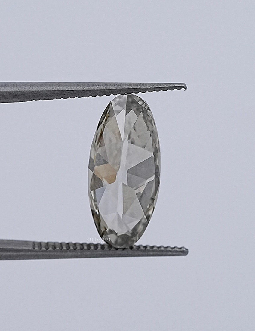 Old Mine Gray Moval Lab Diamond