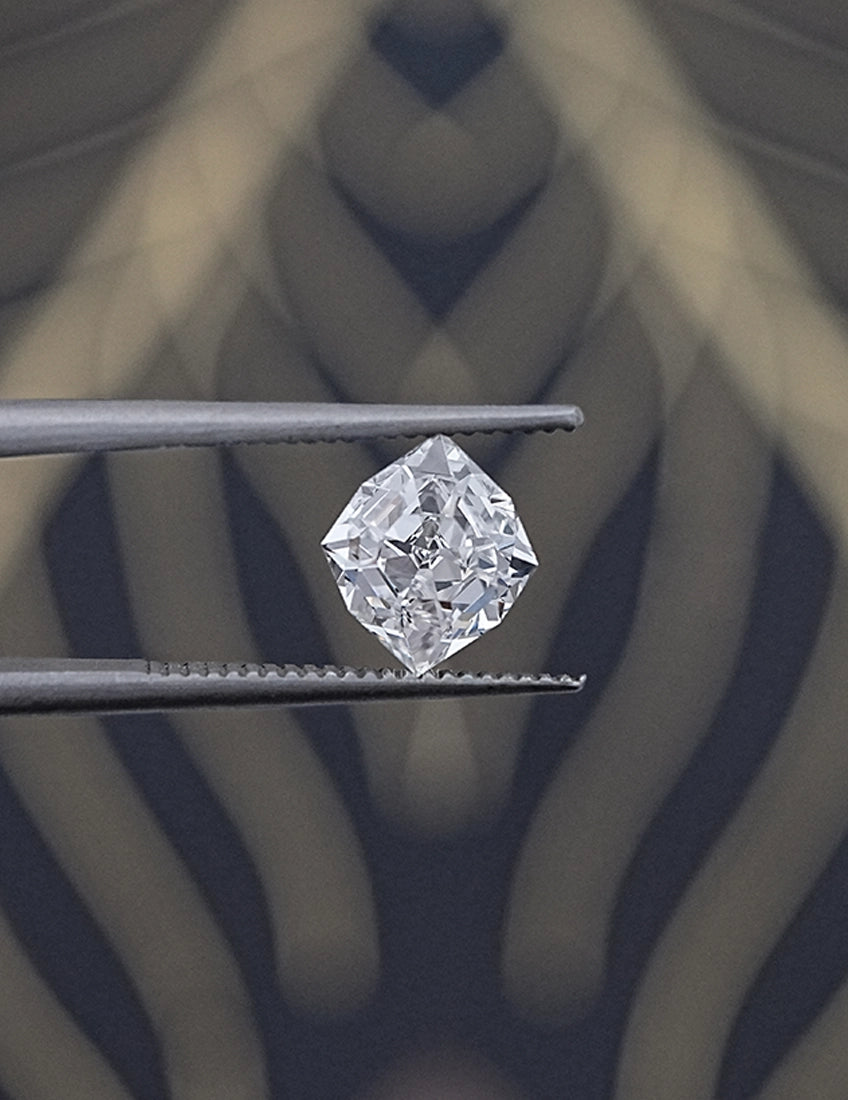 Step Cut Tucoon Lab Diamond