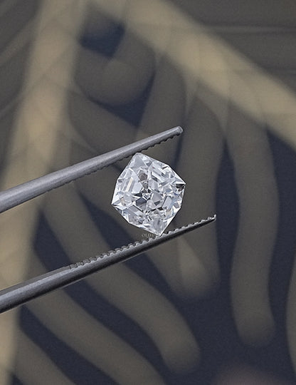 Step Cut Tucoon Lab Diamond