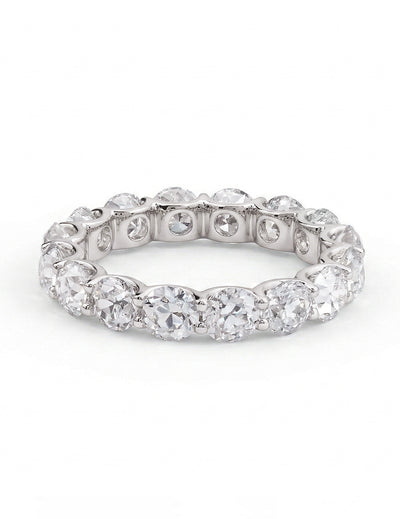Old European Cut Eternity Wedding Band