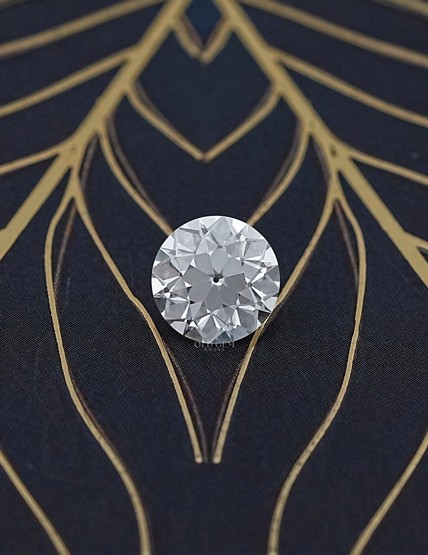 Traditional Old European Round Cut Loose Diamond Lab Grown Diamond