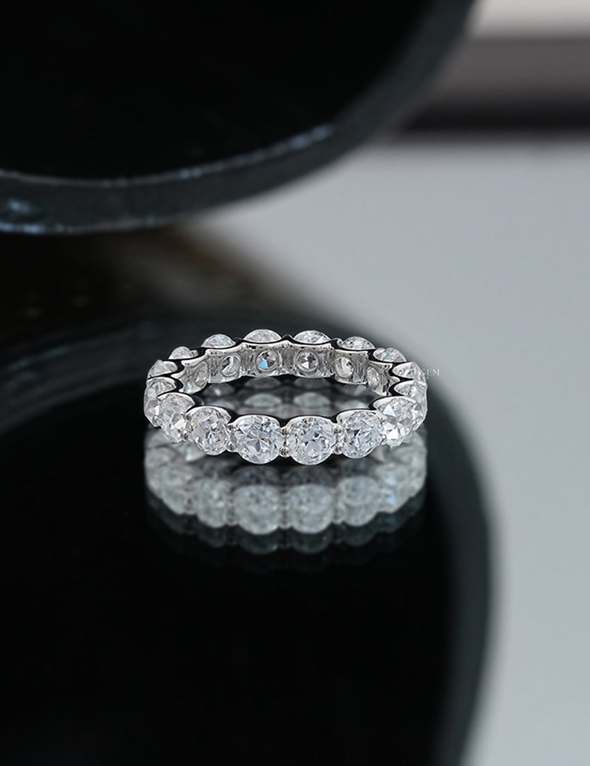 Old European Cut Eternity Band