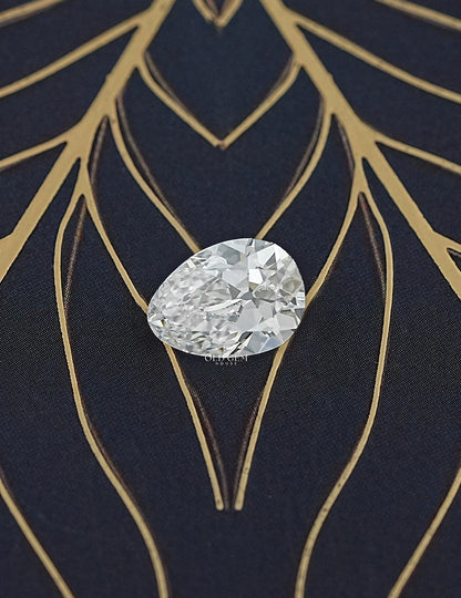Old Mine Pear Lab Grown Loose Diamond Lab Grown Diamond