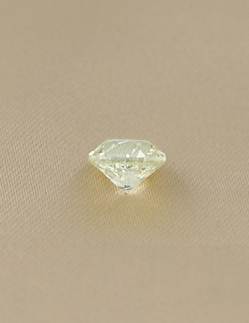 3.01 Carat IGI Certified Old European Round Cut Lab Diamond Lab Grown Diamond