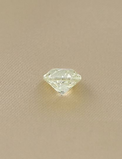 3.01 Carat IGI Certified Old European Round Cut Lab Diamond Lab Grown Diamond