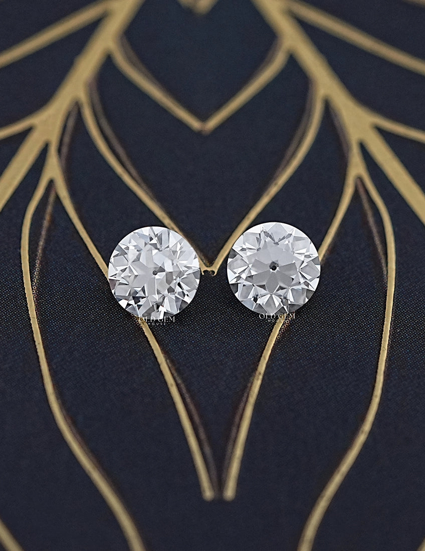 Traditional OEC Round Lab Diamond Matching Pair Lab Grown Diamond