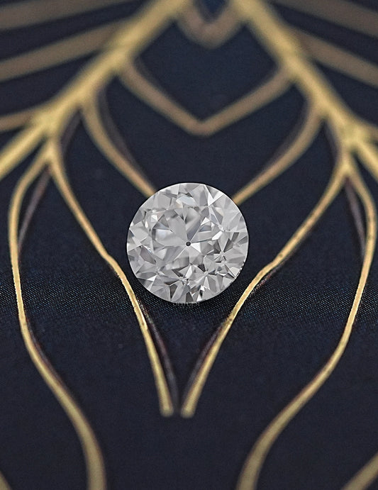 2.25 CT Old European Round Cut Lab Grown Diamond Lab Grown Diamond