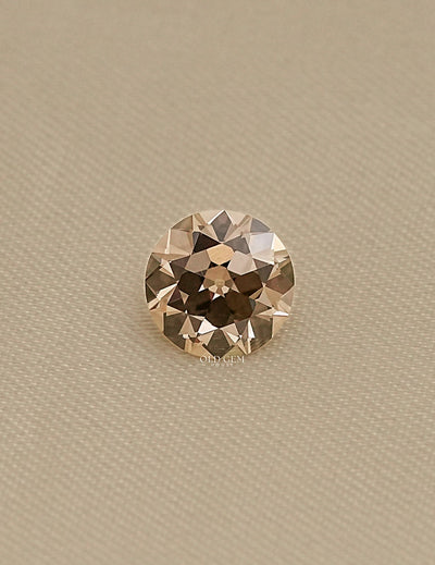 Light Champagne Old European Round Lab Diamond