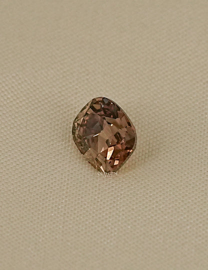 Fancy Brown Old Mine Cushion Cut Lab Grown Diamond Lab Grown Diamond