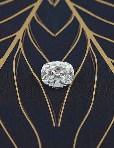 3.04 Carat Old Mine Cushion Lab Diamond