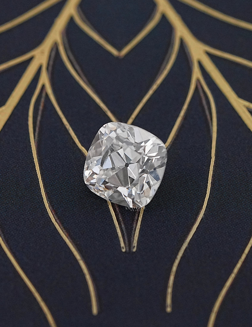 Old Mine Cushion Cut  Lab Diamond