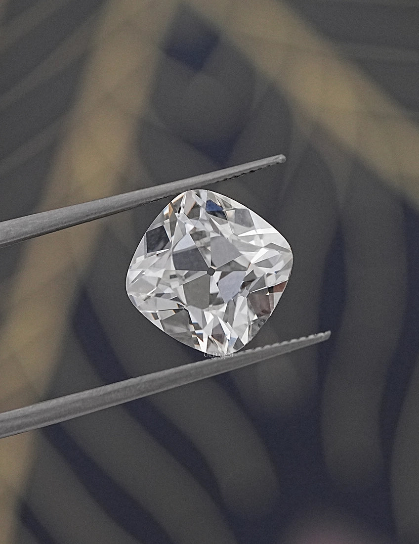 Old Mine Cushion Cut  Lab Diamond