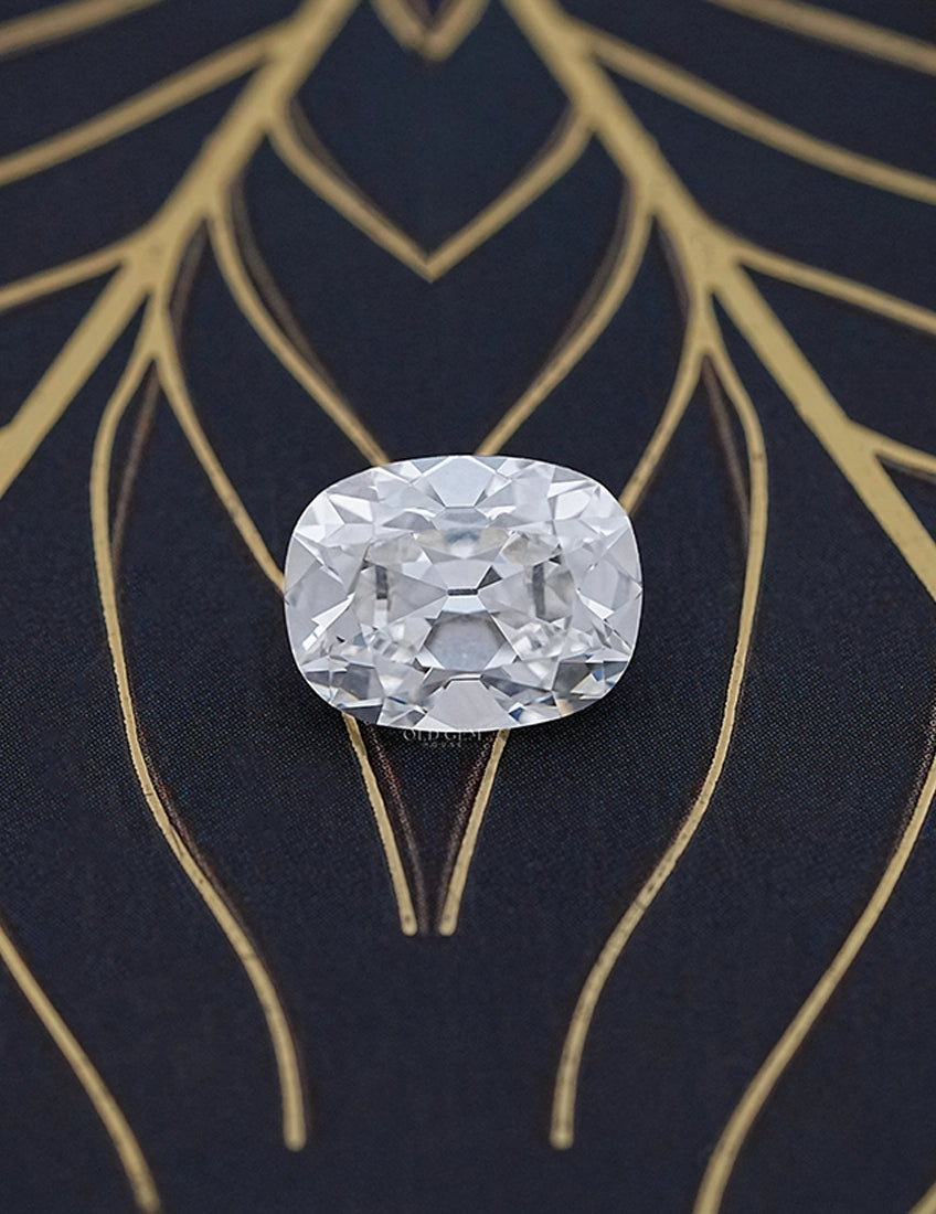 Old Mine Cushion Cut Diamond - 6.00 Carat Lab Grown Diamond