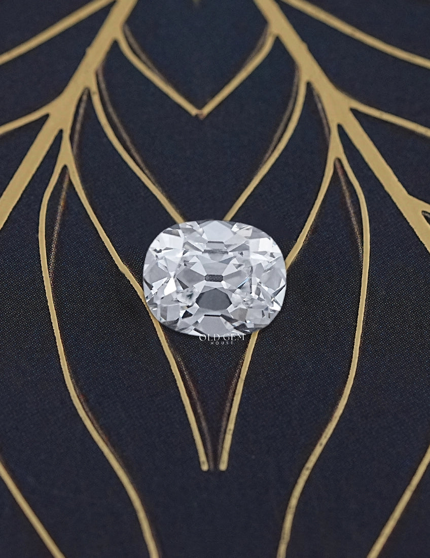 Elongated Cushion Old Mine Cut Lab Diamond Lab Grown Diamond