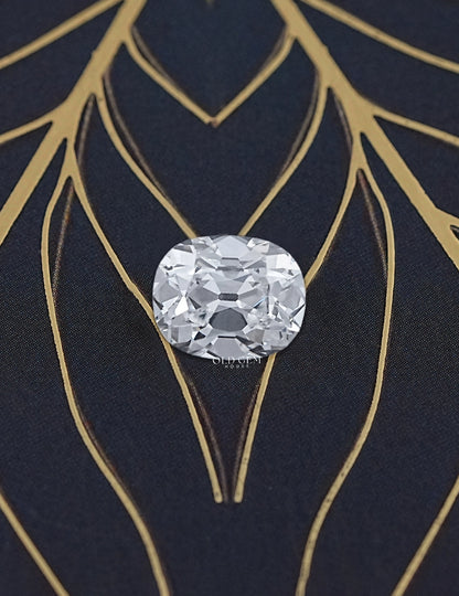 Elongated Cushion Old Mine Cut Lab Diamond Lab Grown Diamond