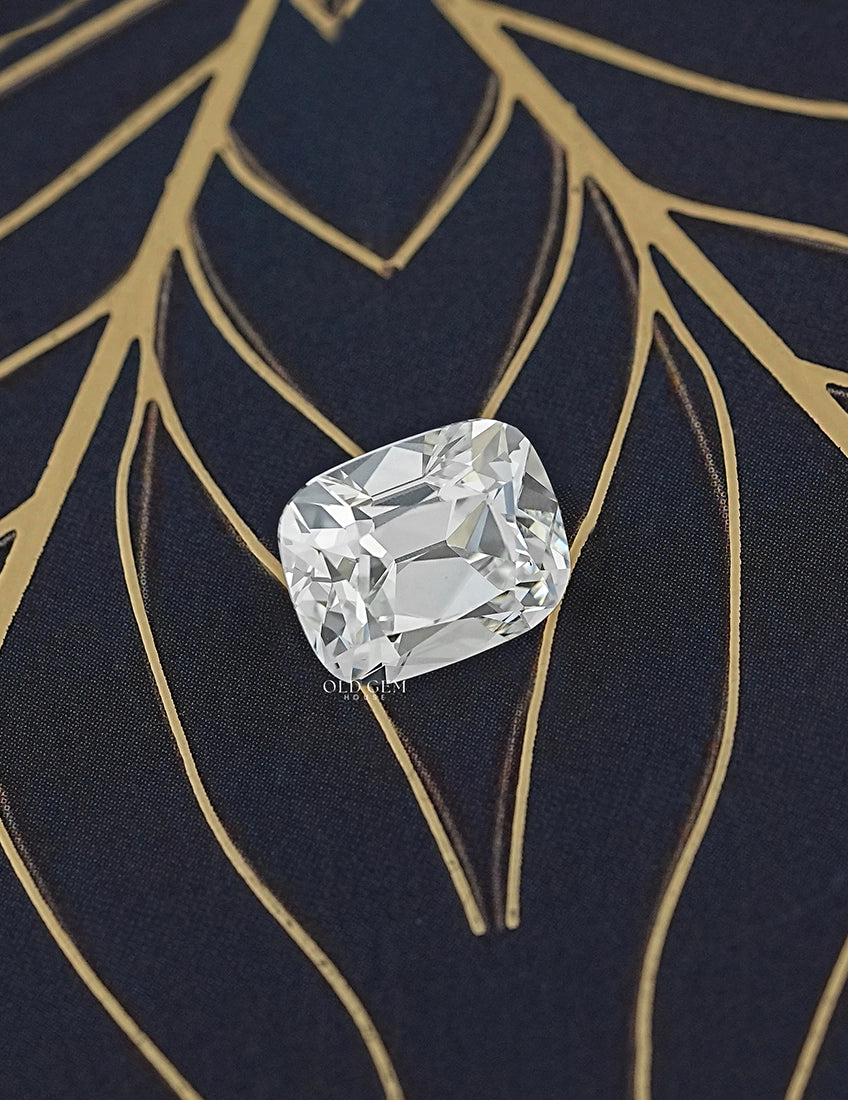 Old Mine Cushion Cut Lab Grown Loose Diamond Lab Grown Diamond