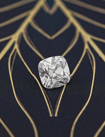 Square Old Mine Cushion Lab Diamond - 3 Carat Lab Grown Diamond
