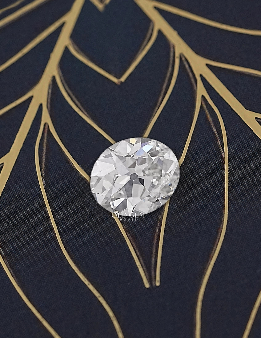 Old Mine Cut Oval Lab Grown Diamond Lab Grown Diamond