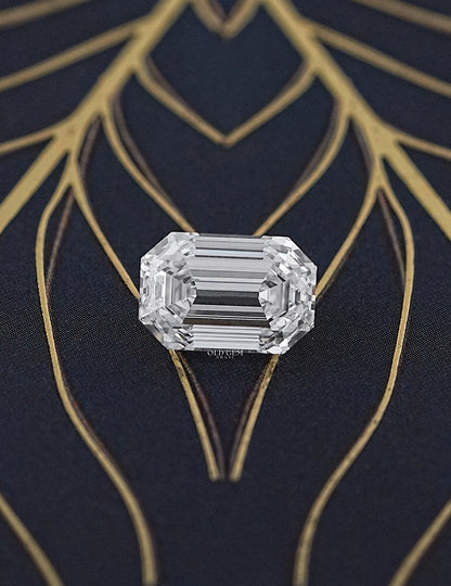 Certified Old Mine Emerald Lab Grown Diamond (Demo - Not selling) Lab Grown Diamond