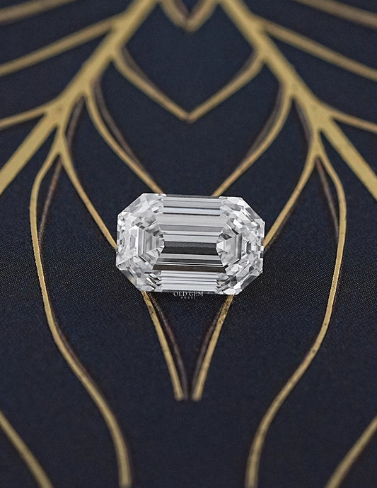 Certified Old Mine Emerald Lab Grown Diamond (Demo - Not selling) Lab Grown Diamond