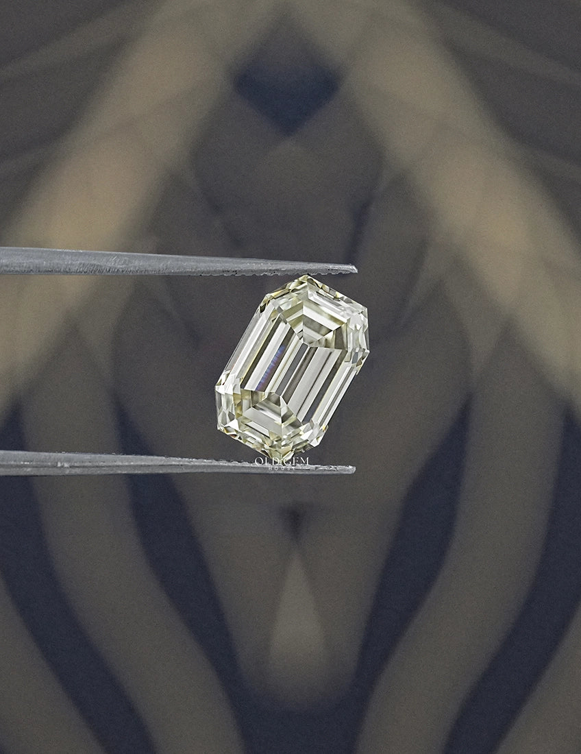 3.10 Carat Old Mine Emerald Lab Grown Diamond - JK/VS Lab Grown Diamond