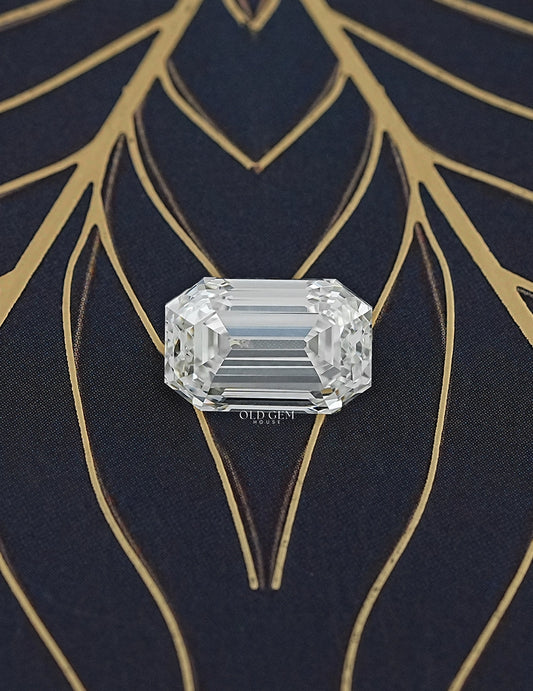 3.24 Carat Old Mine Emerald Loose Lab Diamond Lab Grown Diamond