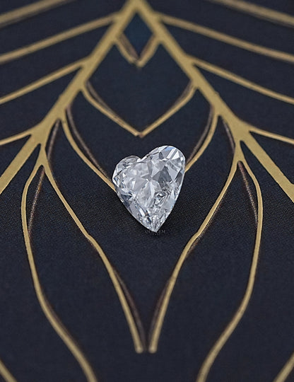 Old Mine Heart Cut Lab Grown Loose Diamond Old Mine Heart