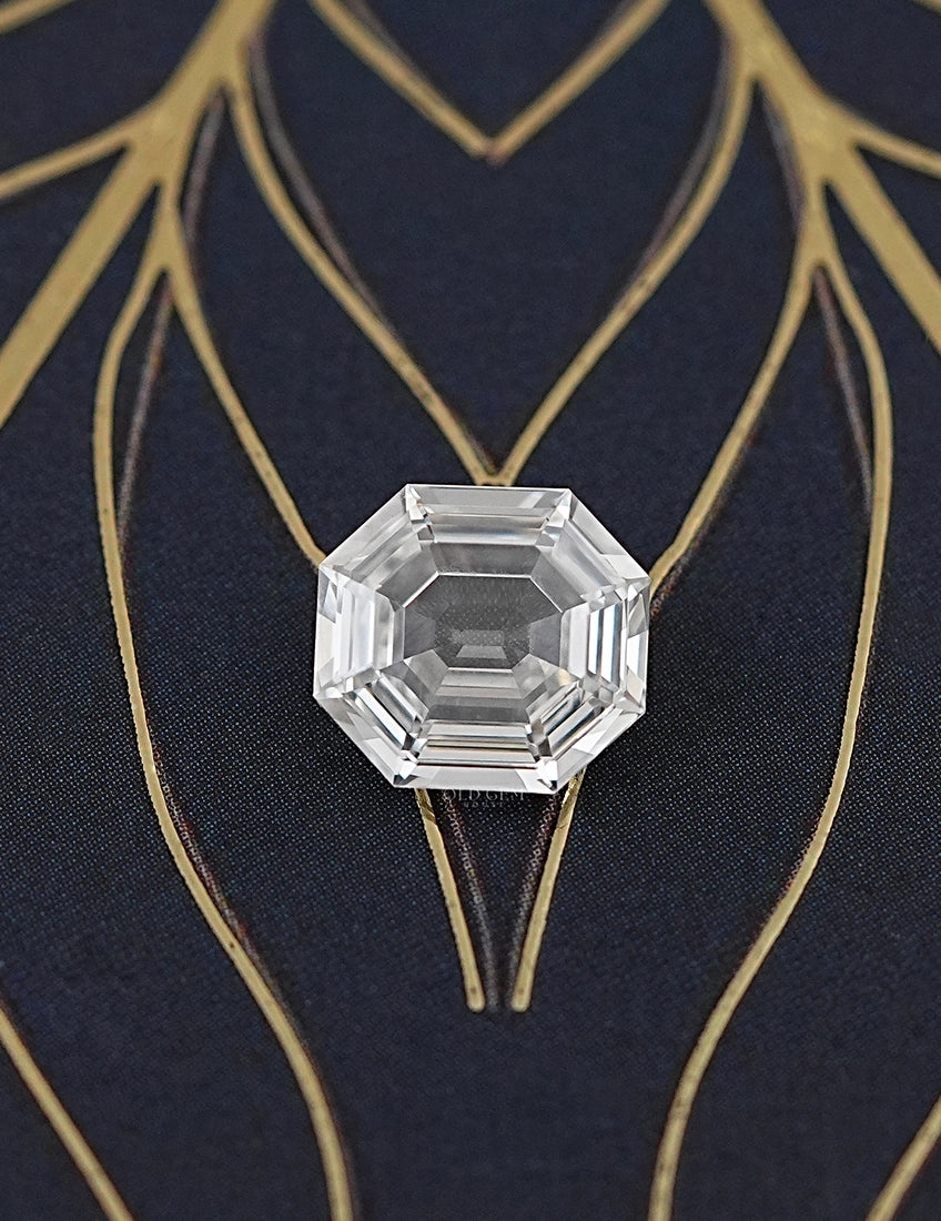3.10 Carat Loose Old Mine Hexagon Cut Diamond Lab Grown Diamond