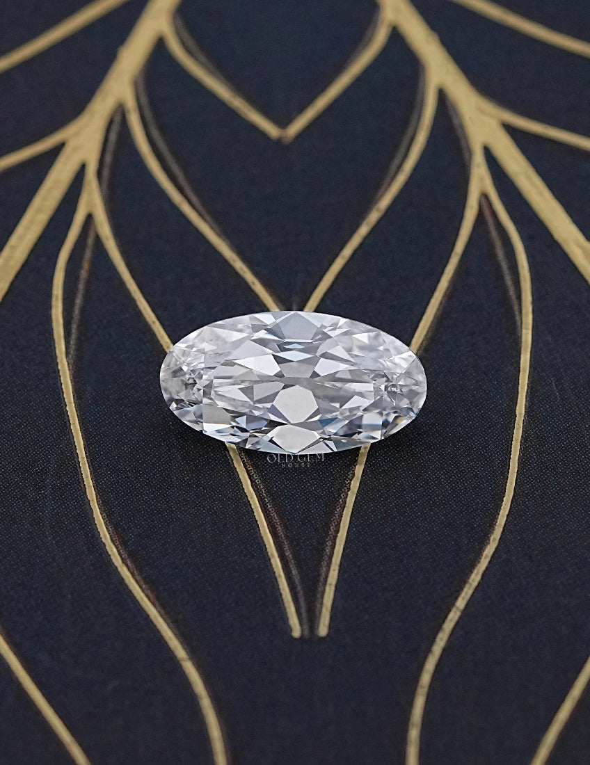 Old Mine Moval Cut Lab Diamond Lab Grown Diamond