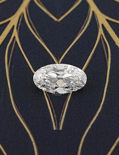 Old Mine Moval Cut Loose Lab Grown Diamond Lab Grown Diamond
