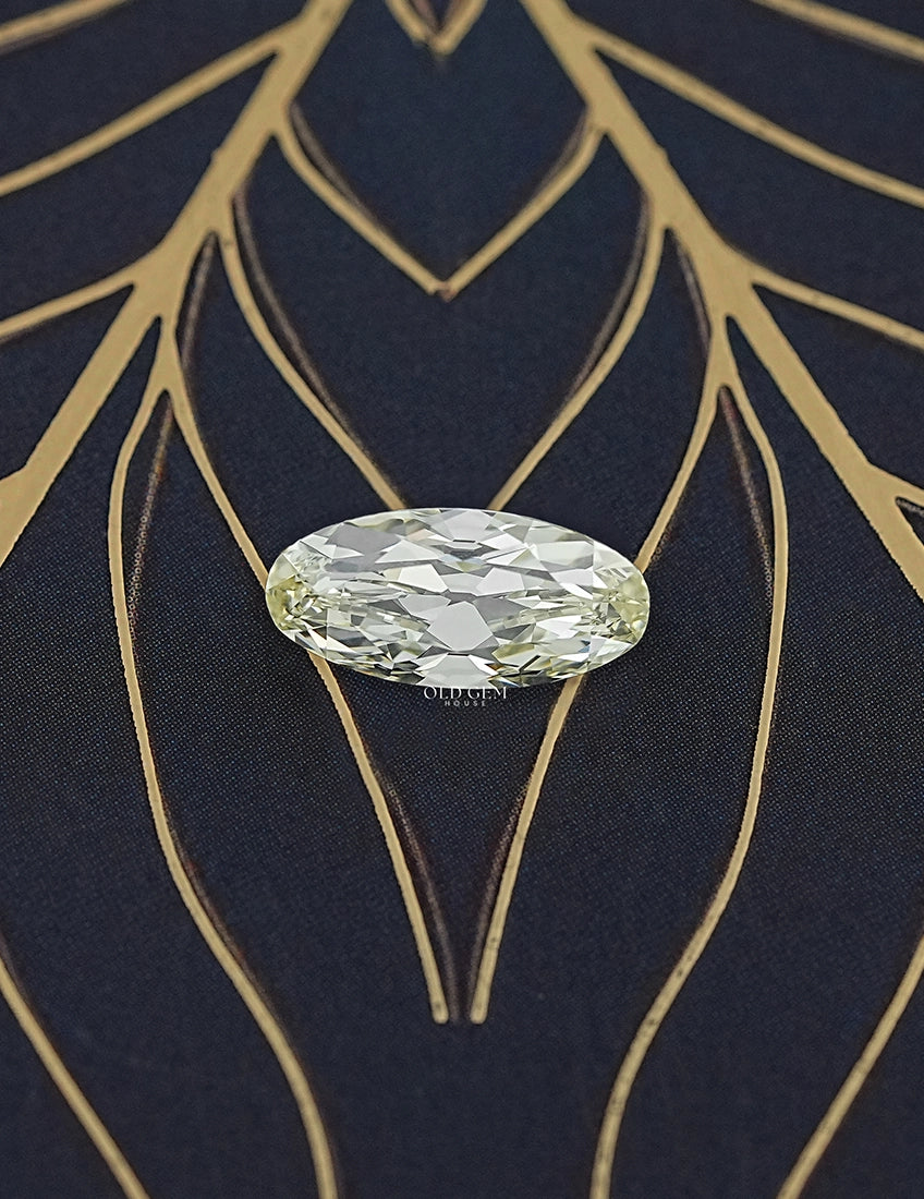 3.44 Carat Old Mine Moval Lab Grown Diamond Lab Grown Diamond