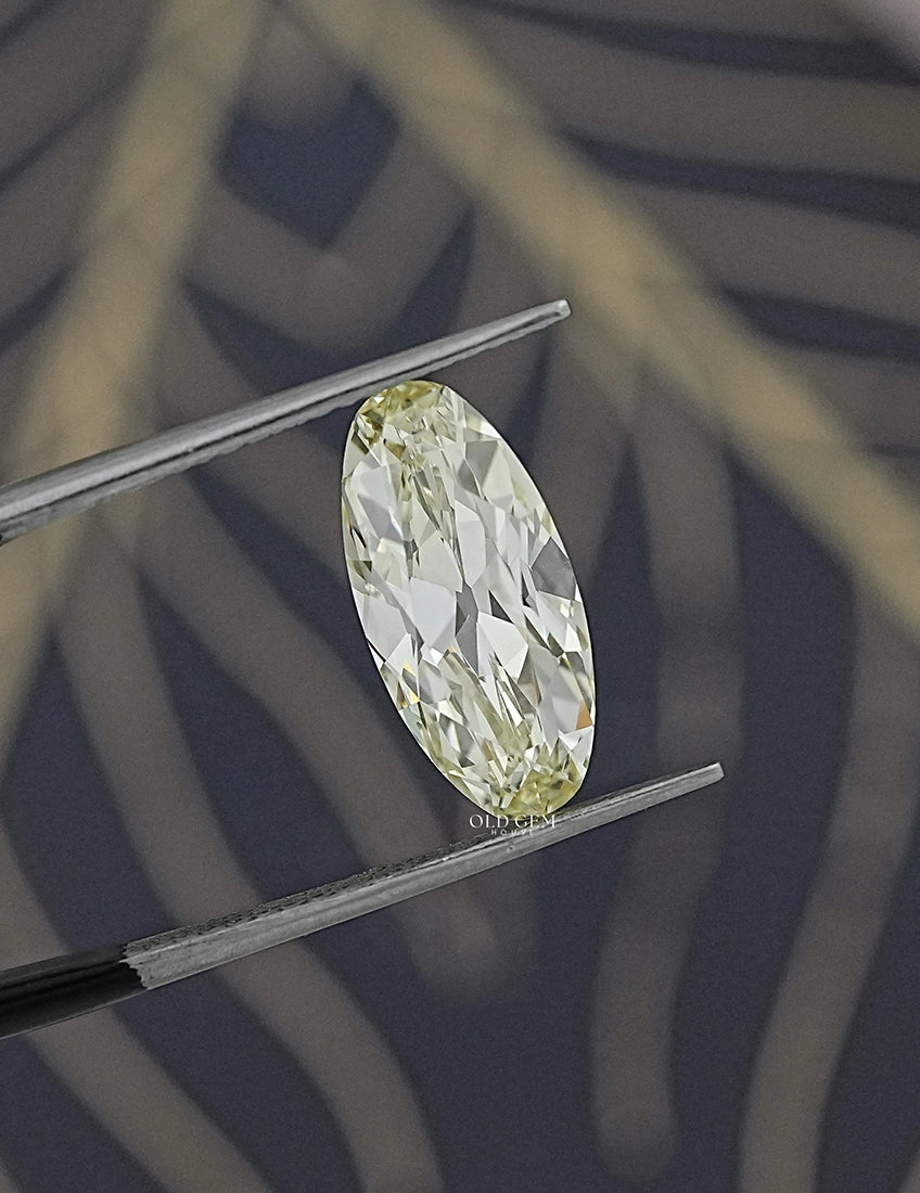 3.44 Carat Old Mine Moval Lab Grown Diamond Lab Grown Diamond