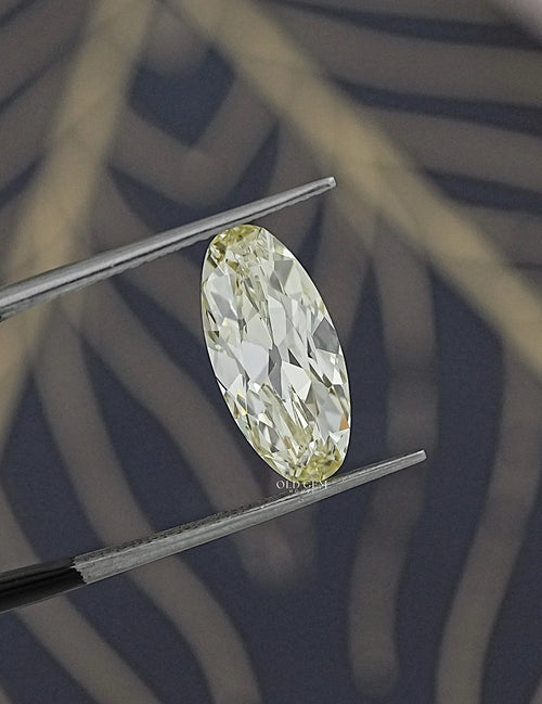 3.44 Carat Old Mine Moval Lab Grown Diamond