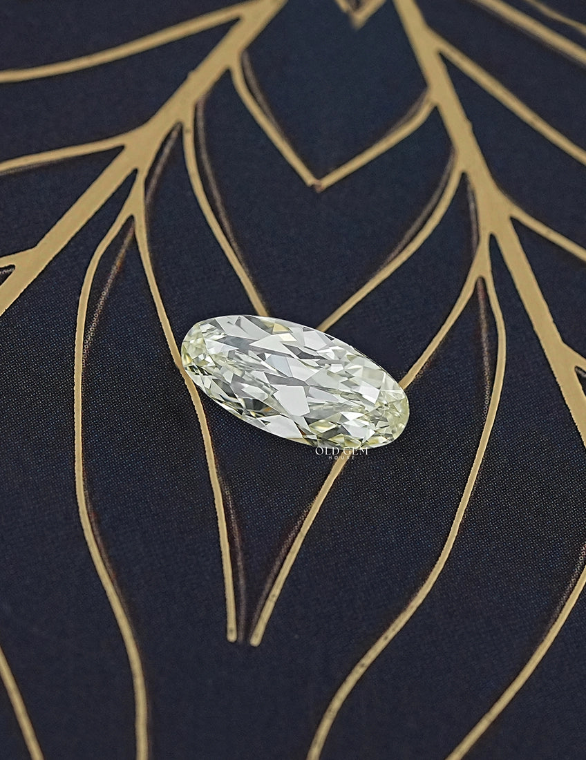 3.44 Carat Old Mine Moval Lab Grown Diamond Lab Grown Diamond