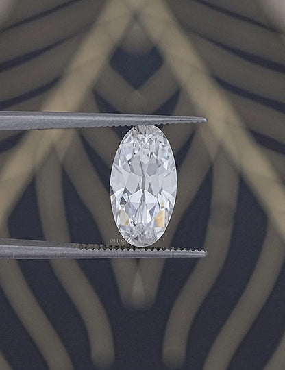 Old Mine Moval Cut Lab Diamond Lab Grown Diamond