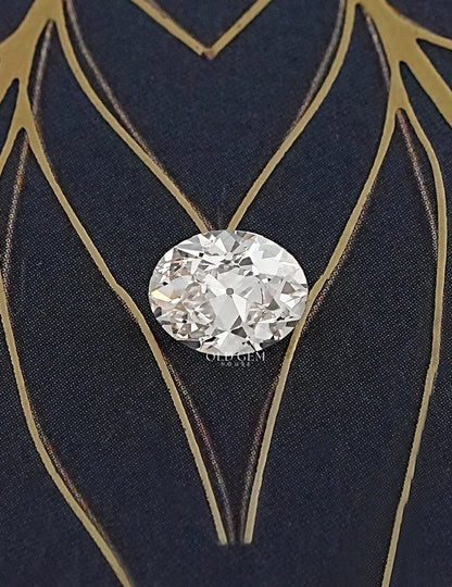 Old Mine Oval Cut Loose Diamond Lab Grown Diamond