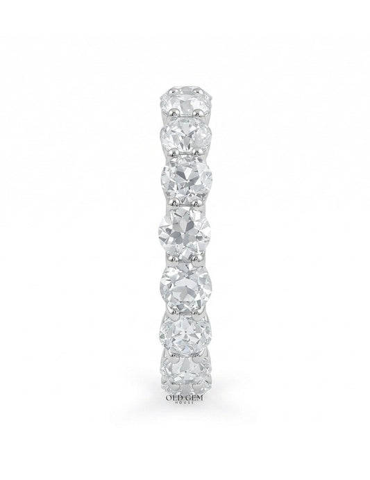 Old European Cut Eternity Wedding Band Wedding Band