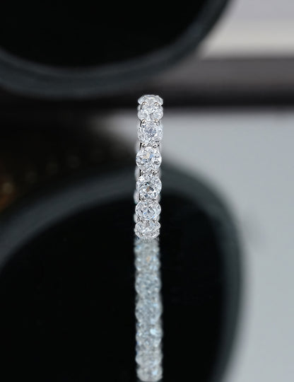 Old European Cut Eternity Wedding Band Wedding Band