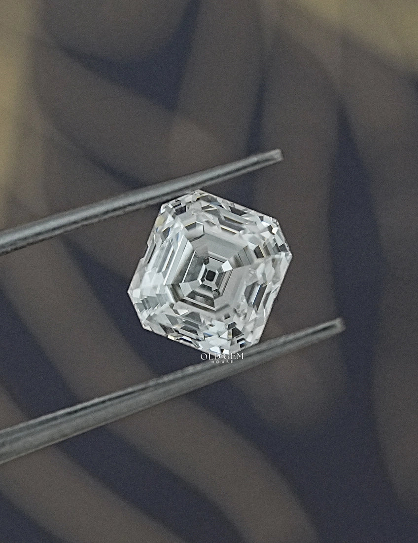Old Mine Cut Asscher Lab Diamond Loose